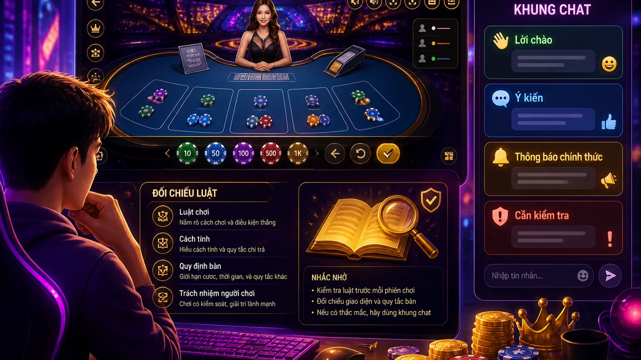 Đọc chat bàn live tỉnh táo: cách dùng i9bet và xác minh từng bình luận