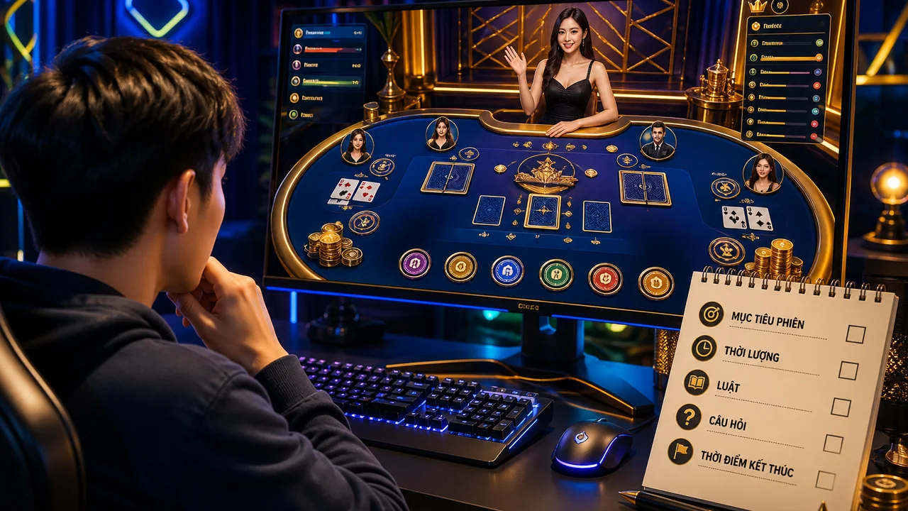 Checklist trước khi vào sảnh live i9bet: ghi nhật ký một phiên xem có chủ đích