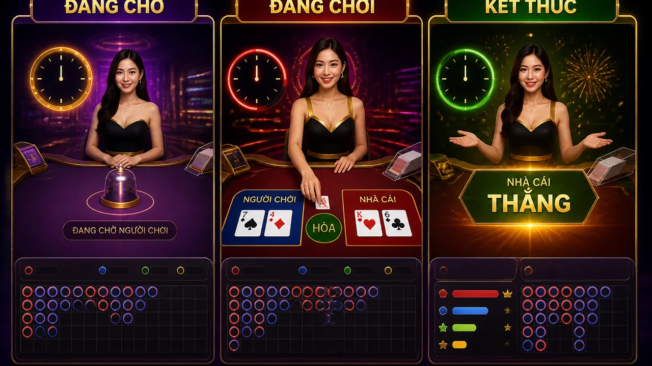 Đọc đúng từng nhịp bàn live: cách nhận biết trạng thái ván game live i9bet